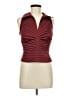 JS Collections Burgundy Tank Top Size 8 - photo 1