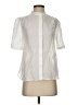 Banana Republic 100% Ramie White Short Sleeve Blouse Size XS - photo 1