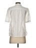Banana Republic 100% Ramie White Short Sleeve Blouse Size XS - photo 2