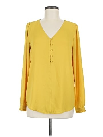 Ann Taylor LOFT Long Sleeve Blouse (view 1)