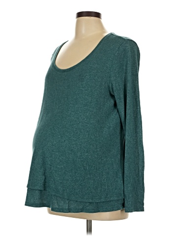 Old Navy - Maternity 3/4 Sleeve T-Shirt (view 1)