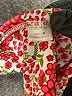 Unbranded Floral Red Pink Swimsuit Bottoms Size M - photo 3
