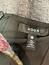 Aqua 100% Polyester Tweed Plaid Multi Color Brown Cocktail Dress Size L - photo 7
