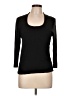 Evie Black 3/4 Sleeve T-Shirt Size L - photo 1