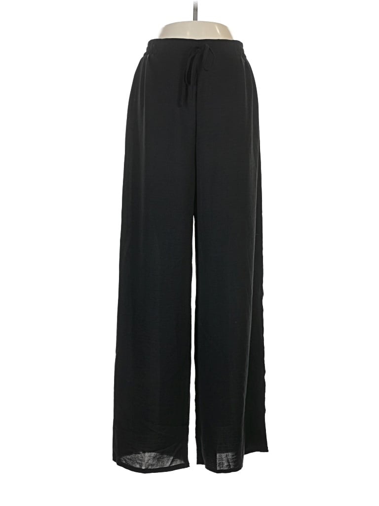 Pre-owned Shein Casual Pants In Black