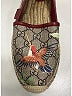 Gucci 100% Leather Floral Gray Flats Size EU (IT) 38 1/2 / US 8 1/2 - photo 5