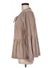 Dylan 100% Cotton Brown Long Sleeve Blouse Size M - photo 5