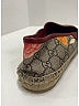 Gucci 100% Leather Floral Gray Flats Size EU (IT) 38 1/2 / US 8 1/2 - photo 3