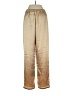 Lord & Taylor 100% Polyester Metallic Gold Casual Pants Size S - photo 2