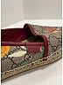 Gucci 100% Leather Floral Gray Flats Size EU (IT) 38 1/2 / US 8 1/2 - photo 4