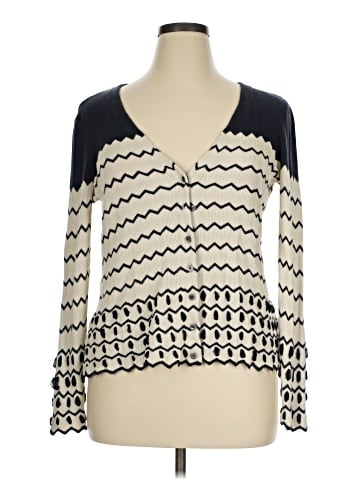 Tory Burch Silk Cardigan (view 1)