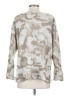 Vintage Havana 100% Acrylic Camo Silver Tan Pullover Sweater Size S - photo 2