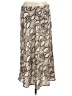 Bar III Animal Print Silver Casual Skirt Size L - photo 1