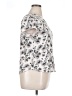 Bobeau Floral Silver Short Sleeve T-Shirt Size XL - photo 4