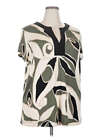 Chico's Short Sleeve Blouse (view 1)