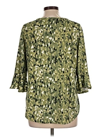 Notations 3/4 Sleeve Blouse (view 2)