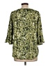 Notations Green 3/4 Sleeve Blouse Size L - photo 2