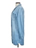 H&M 100% Lyocell Blue Long Sleeve Button-Down Shirt Size 0 - photo 5