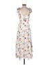 Lulus 100% Polyester Floral Ivory Cocktail Dress Size S - photo 2