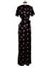 Xhilaration Floral Black Jumpsuit Size S - photo 2