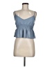 Shein 100% Polyester Blue Sleeveless Blouse Size 6 - photo 1