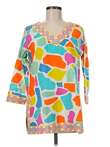 Gretchen Scott Designs 3/4 Sleeve Blouse (view 1)