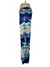 Venus 100% Rayon Color Block Blue Casual Pants Size L - photo 5