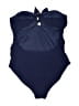 Cache Coeur Chevron-herringbone Blue One Piece Swimsuit Size M - photo 2