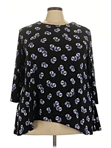 Anne Klein 3/4 Sleeve Blouse (view 1)