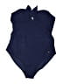 Cache Coeur Chevron-herringbone Blue One Piece Swimsuit Size M - photo 1