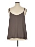 Torrid 100% Polyester Brown Sleeveless Blouse Size 1X Plus (1) - photo 2