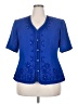 R&M Richards 100% Polyester Blue Blazer Size 18 - photo 1