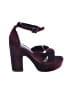 Aster Burgundy Heels Size 7 - photo 1