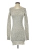 BCBGeneration Silver Pullover Sweater Size XS - photo 1