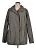 L.L.Bean 100% Polyester Solid Gray Raincoat Size L - photo 1