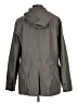 L.L.Bean 100% Polyester Solid Gray Raincoat Size L - photo 2