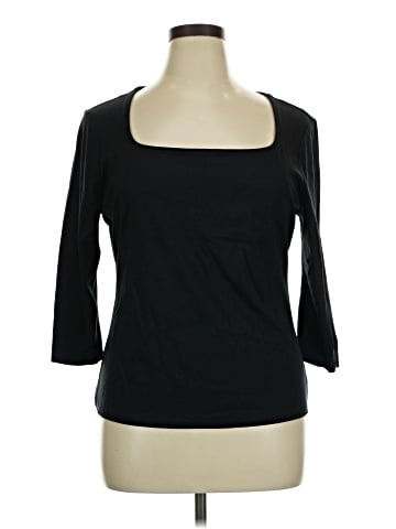 Adrienne Vittadini 3/4 Sleeve T-Shirt (view 1)