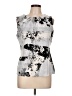 Calvin Klein Silver Blue Sleeveless Blouse Size L - photo 1