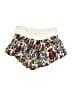 Anama 100% Viscose Print Ivory Shorts Size S - photo 2