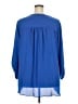 Jones Studio 100% Polyester Blue 3/4 Sleeve Blouse Size 3X (estimated) - photo 2