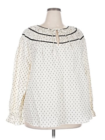 Lane Bryant Long Sleeve Blouse (view 1)