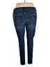 Edgely Solid Blue Jeans Size 20W - photo 2