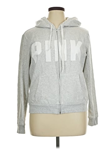 Victoria's Secret Pink Zip Up Hoodie (view 1)