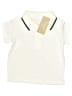 First Impressions Ivory Short Sleeve Polo Size 6-9 mo - photo 1