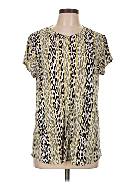 Dana Buchman Short Sleeve Blouse (view 1)