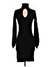 Cache Solid Black Cocktail Dress Size XS - photo 1