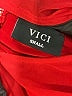 VICI Red Cocktail Dress Size S - photo 7