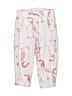 OshKosh B'gosh 100% Polyester Print White Casual Pants 9-12 MO / 12 MO - photo 1