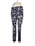 J.Jill Floral Blue Active Pants Size M - photo 1