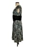 Max Studio Paisley Teal Cocktail Dress Size S (estimated) - photo 5
